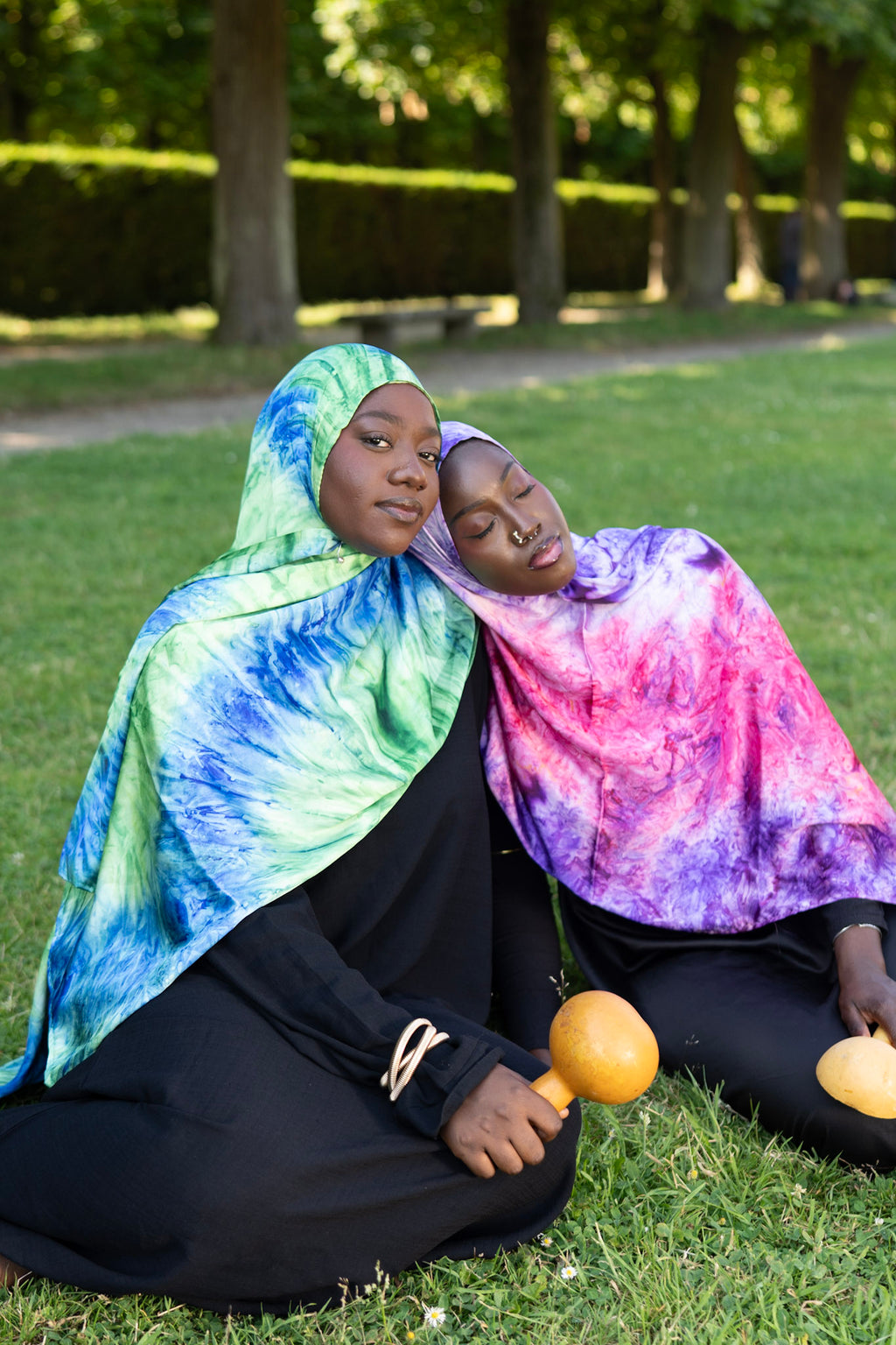Voile Satiné Ombré - Modèle Massa